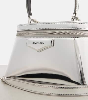 Antigona Mini metallic leather vanity bag | Givenchy