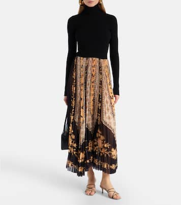 Midikleid Moondance aus Satin | La DoubleJ