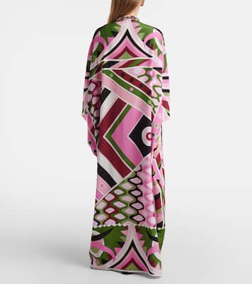 Vivara silk satin kaftan | Pucci