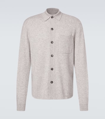 Surchemise en coton et cachemire | Allude