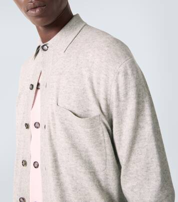 Surchemise en coton et cachemire | Allude