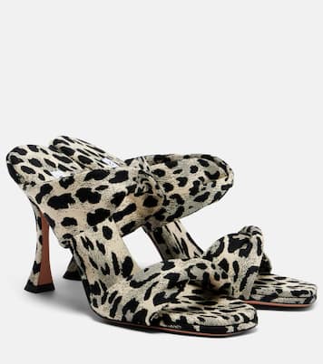 Twist 95 leopard-print sandals | Aquazzura