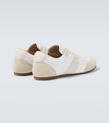 Soft suede-trimmed sneakers | Lemaire