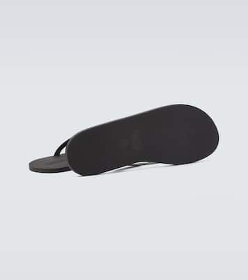 Leather thong sandals | Saint Laurent