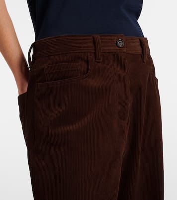 Weite Hose aus Baumwoll-Cord | Miu Miu