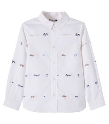 x Porsche Daho cotton jacquard shirt | Bonpoint
