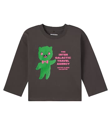 Alien cotton jersey top | Mini Rodini