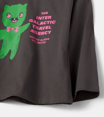 Alien cotton jersey top | Mini Rodini