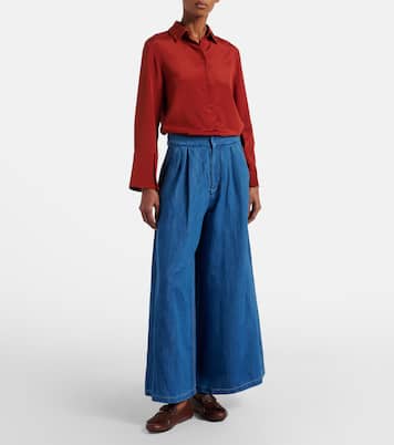 Nastro cropped wide-leg jeans | 'S Max Mara