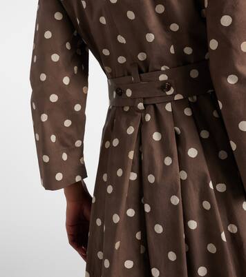 Pesche polka-dot cotton shirt dress | 'S Max Mara
