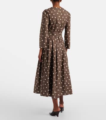 Pesche polka-dot cotton shirt dress | 'S Max Mara