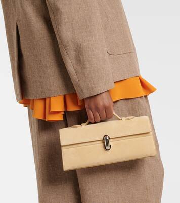 Sac à main Symmetry Slim en daim | Savette
