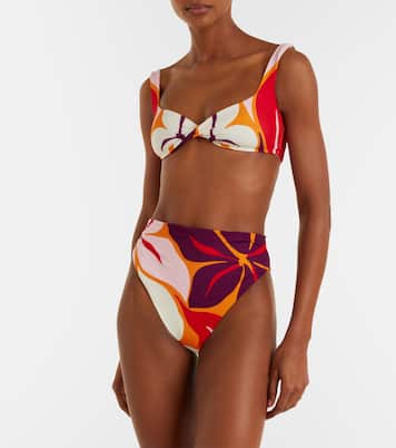 Lulu printed bikini bottoms | Cala de la Cruz