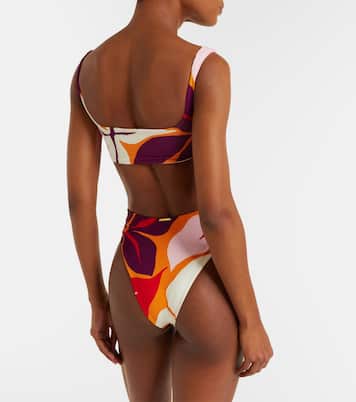 Lulu printed bikini bottoms | Cala de la Cruz