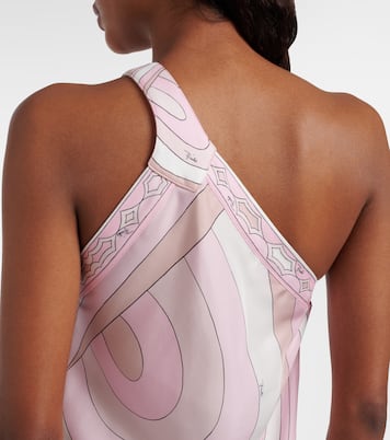 Iride silk twill minidress  | Pucci