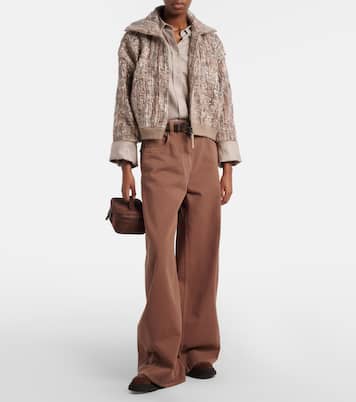 Wide-Leg Jeans Monili | Brunello Cucinelli