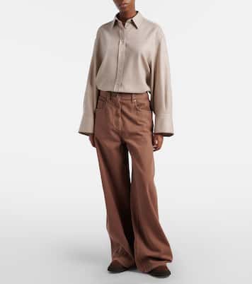 Wide-Leg Jeans Monili | Brunello Cucinelli