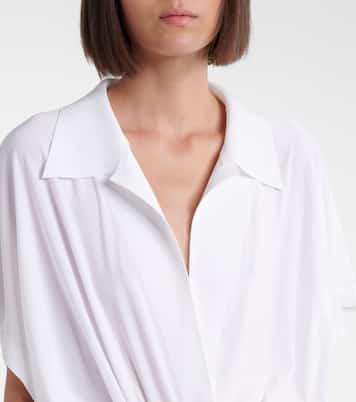 Belted oversized midi dress | Norma Kamali