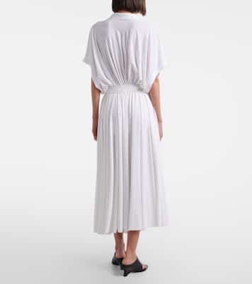 Belted oversized midi dress | Norma Kamali
