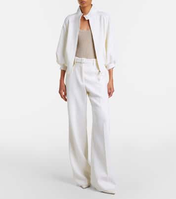 Norman virgin wool wide-leg pants | Gabriela Hearst