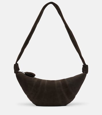 Croissant Medium leather shoulder bag  | Lemaire