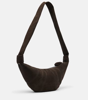 Croissant Medium leather shoulder bag  | Lemaire
