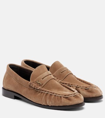 Loafers Le Loafer aus Veloursleder | Saint Laurent
