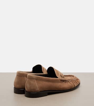 Loafers Le Loafer aus Veloursleder | Saint Laurent