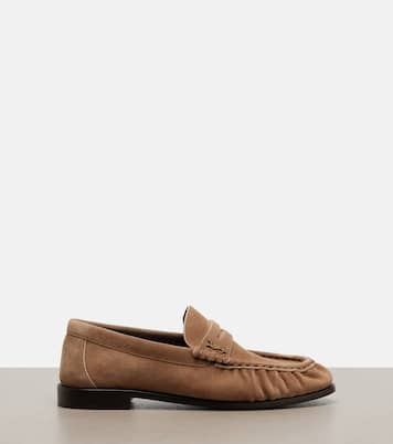 Loafers Le Loafer aus Veloursleder | Saint Laurent