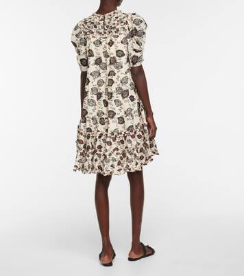 Abito midi Cassian in misto cotone | Ulla Johnson