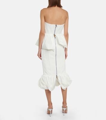 Vindicate crêpe midi skirt | Maticevski