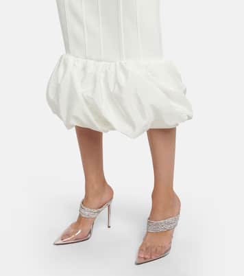 Vindicate crêpe midi skirt | Maticevski