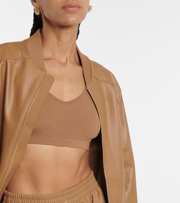 Cropped-Top aus Rippstrick | Zeynep Arçay