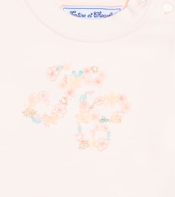 Baby logo cotton jersey sweatshirt | Tartine et Chocolat