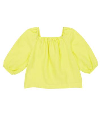 Anastide linen blouse | Bonpoint