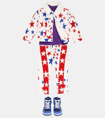 Printed denim jacket | ERL Kids