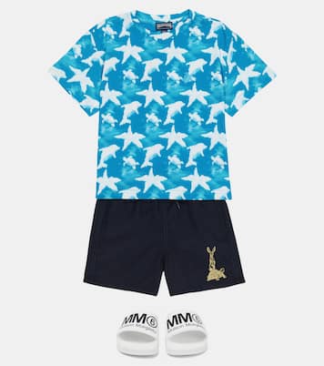 Bedruckte Badehose Jim | Vilebrequin Kids