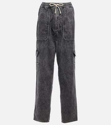 High-Rise-Hose Viamao aus Baumwolle | Marant Etoile