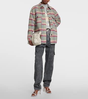 High-Rise-Hose Viamao aus Baumwolle | Marant Etoile