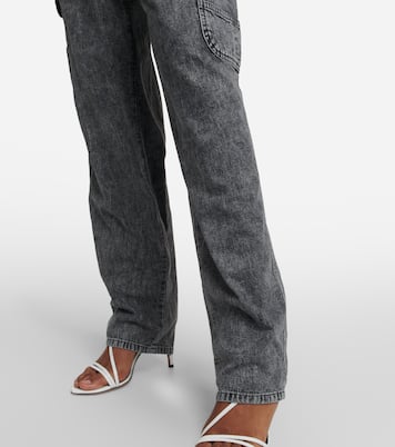 High-Rise-Hose Viamao aus Baumwolle | Marant Etoile