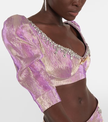 Verziertes Cropped-Top | Miss Sohee