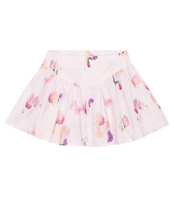 Floral-print cotton miniskirt | Morley