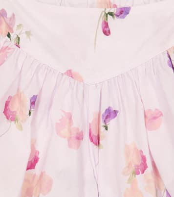 Floral-print cotton miniskirt | Morley