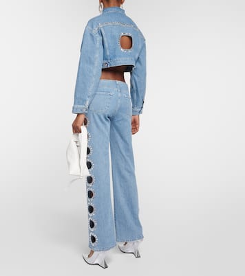 Verzierte Jeans Slouchy Bootcut | 7 For All Mankind