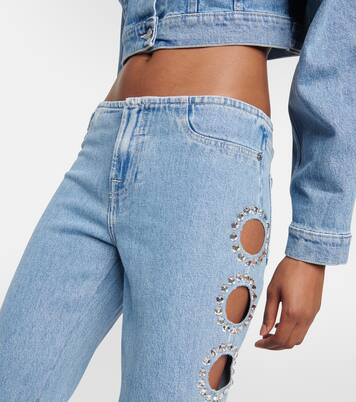 Verzierte Jeans Slouchy Bootcut | 7 For All Mankind