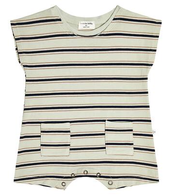 Baby Erik striped onesie | 1 + in the Family