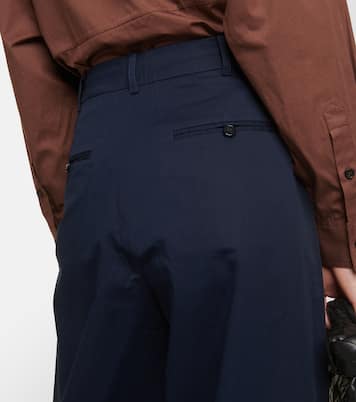 Weite Hose aus Baumwolle und Seide | CO