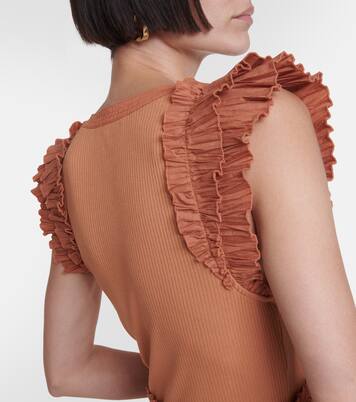 Robe midi Virginia en coton mélangé | Ulla Johnson