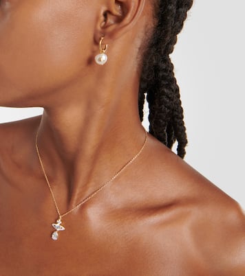 Pendientes de aro Azul de plata | Vivienne Westwood