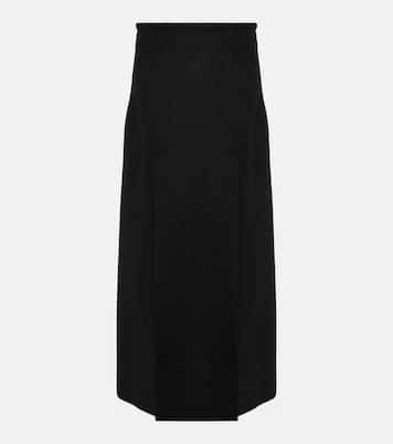 Falda larga en mezcla de lana  | Proenza Schouler